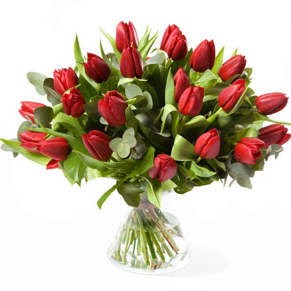 Tulpen koop je bij Bloemsierkunst Groeneveld in Haren bij de bloemist van Groningen