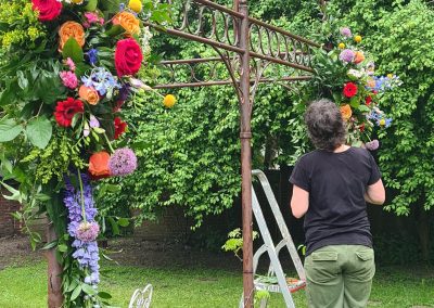 Bruiloft Carlies en Gert - trouwen op Landgoed Westerlee met bloemen van Bloemsierkunst Groeneveld