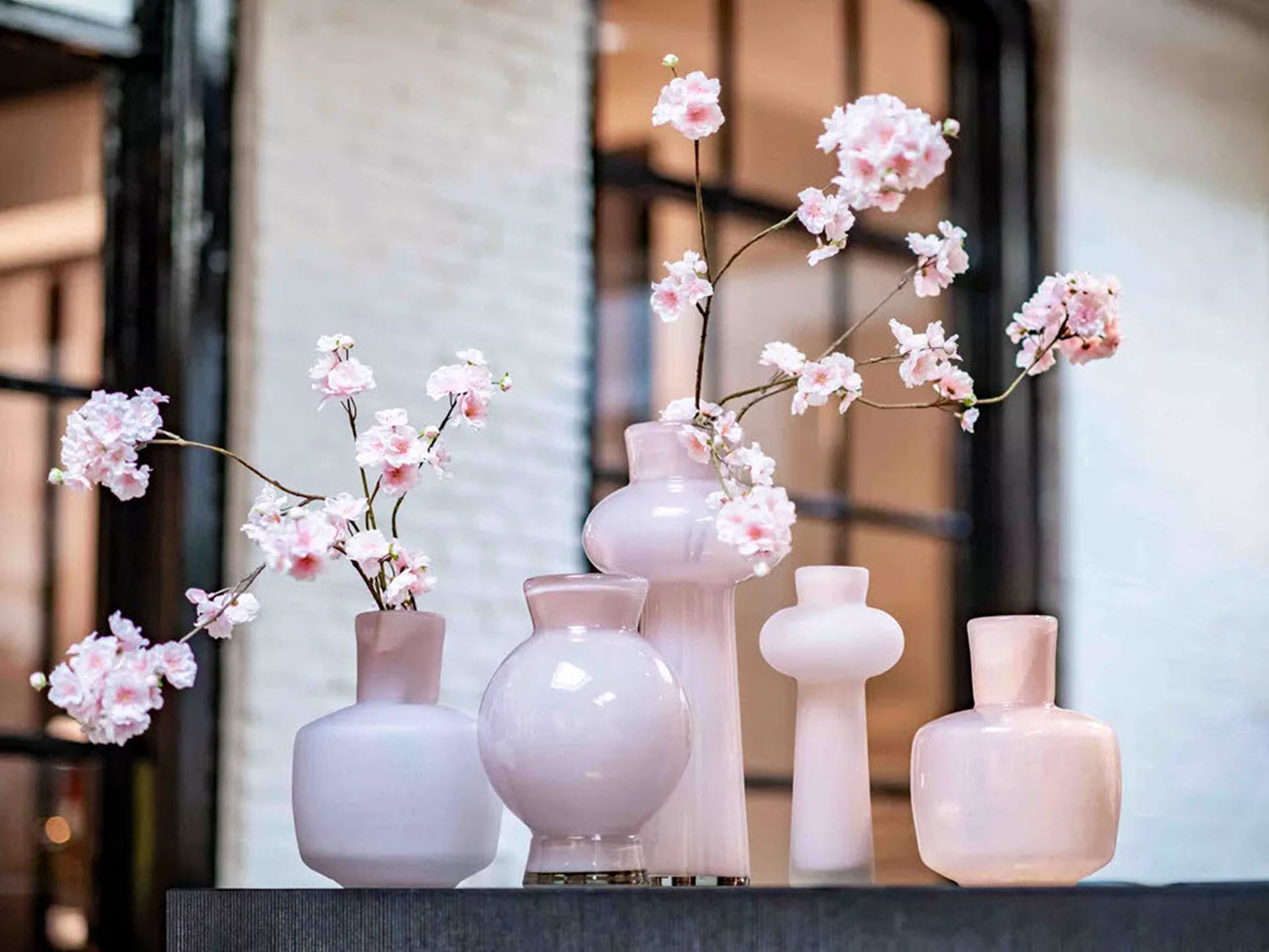 DutZ mondgeblazen vazen