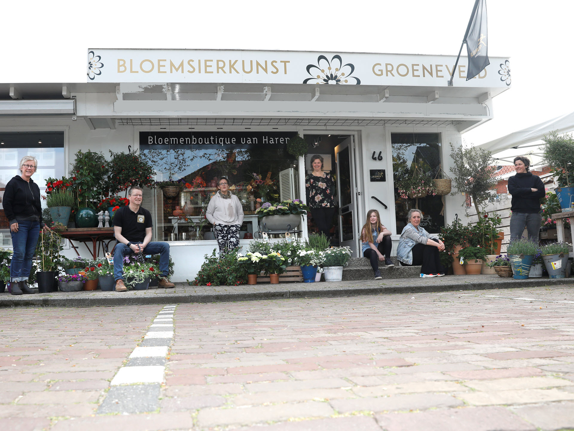 Bloemsierkunst Groeneveld sinds 1973 bloemist in Haren - boeket bestellen Groningen