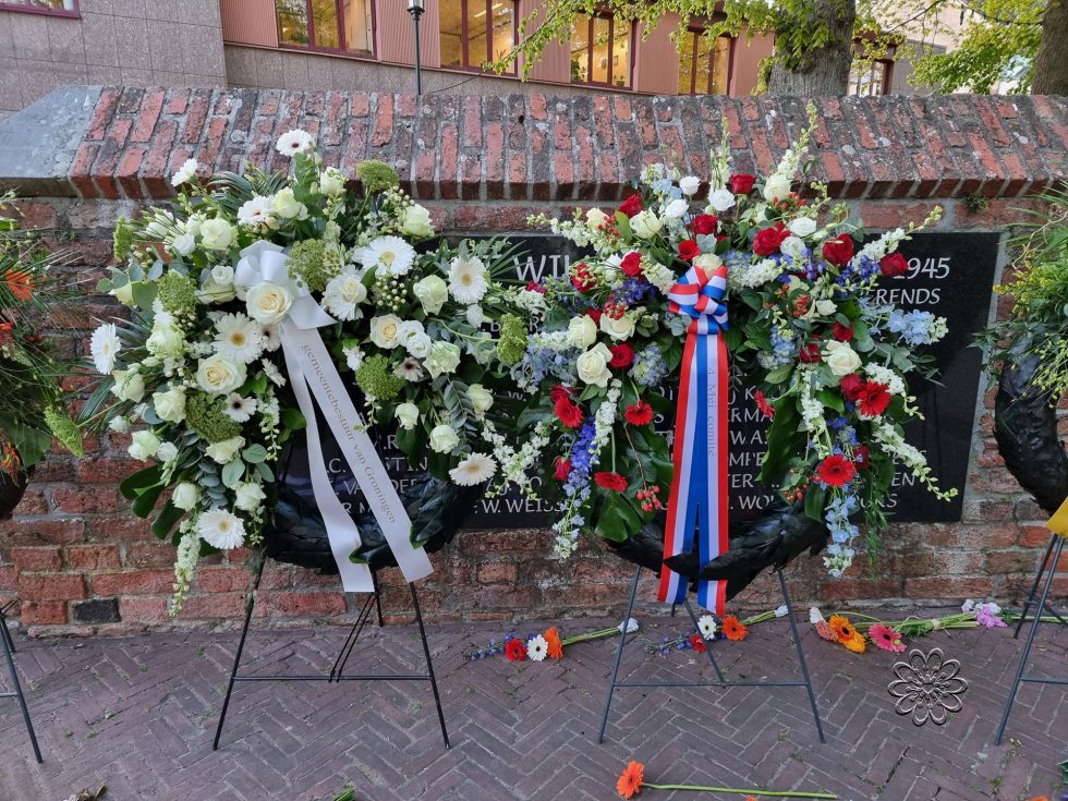 Nationale dodenherdenking gemeente Groningen te Haren. Organisatie 4 mei comité Haren.