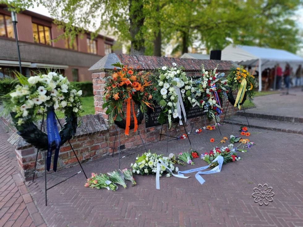 Nationale dodenherdenking gemeente Groningen te Haren. Organisatie 4 mei comité Haren.
