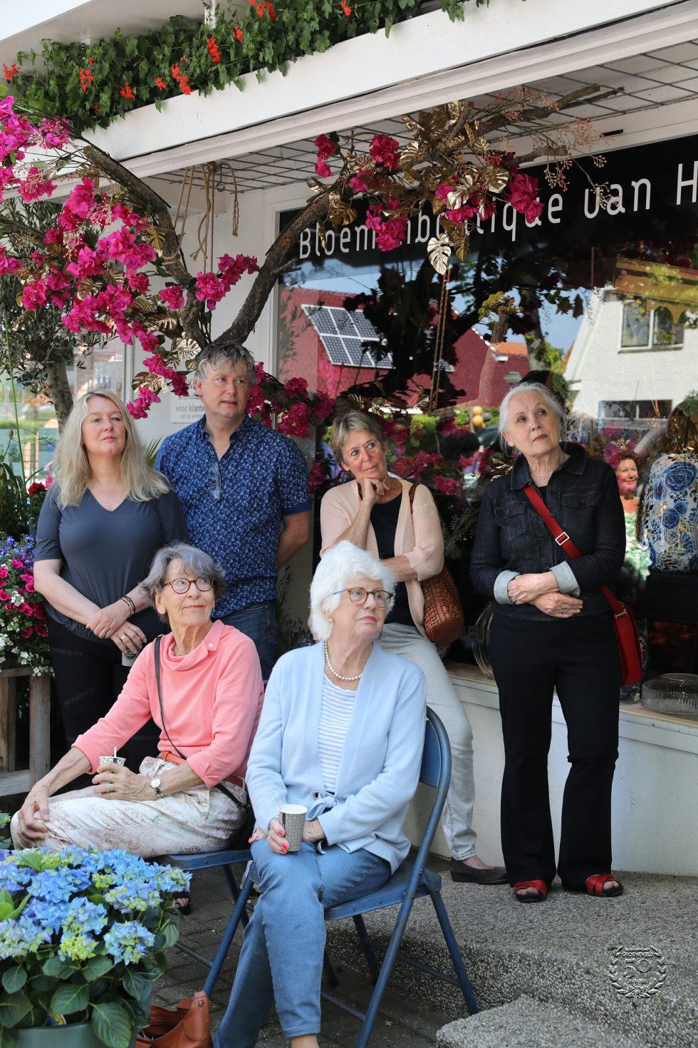 Bloemsierkunst Groeneveld viert 50 jarige - gouden jubileum