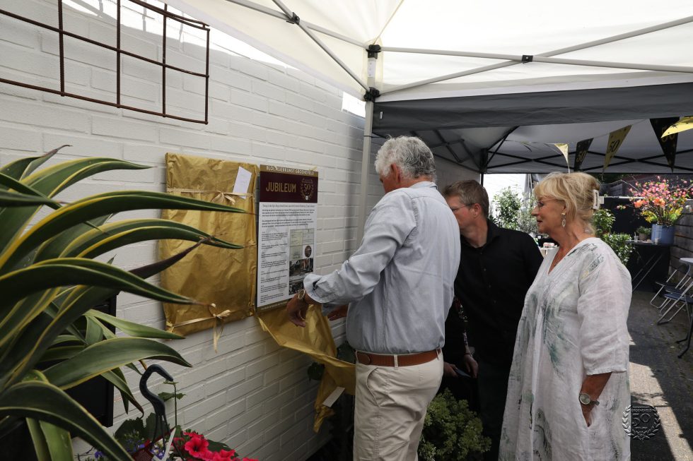Bloemsierkunst Groeneveld viert 50 jarige - gouden jubileum