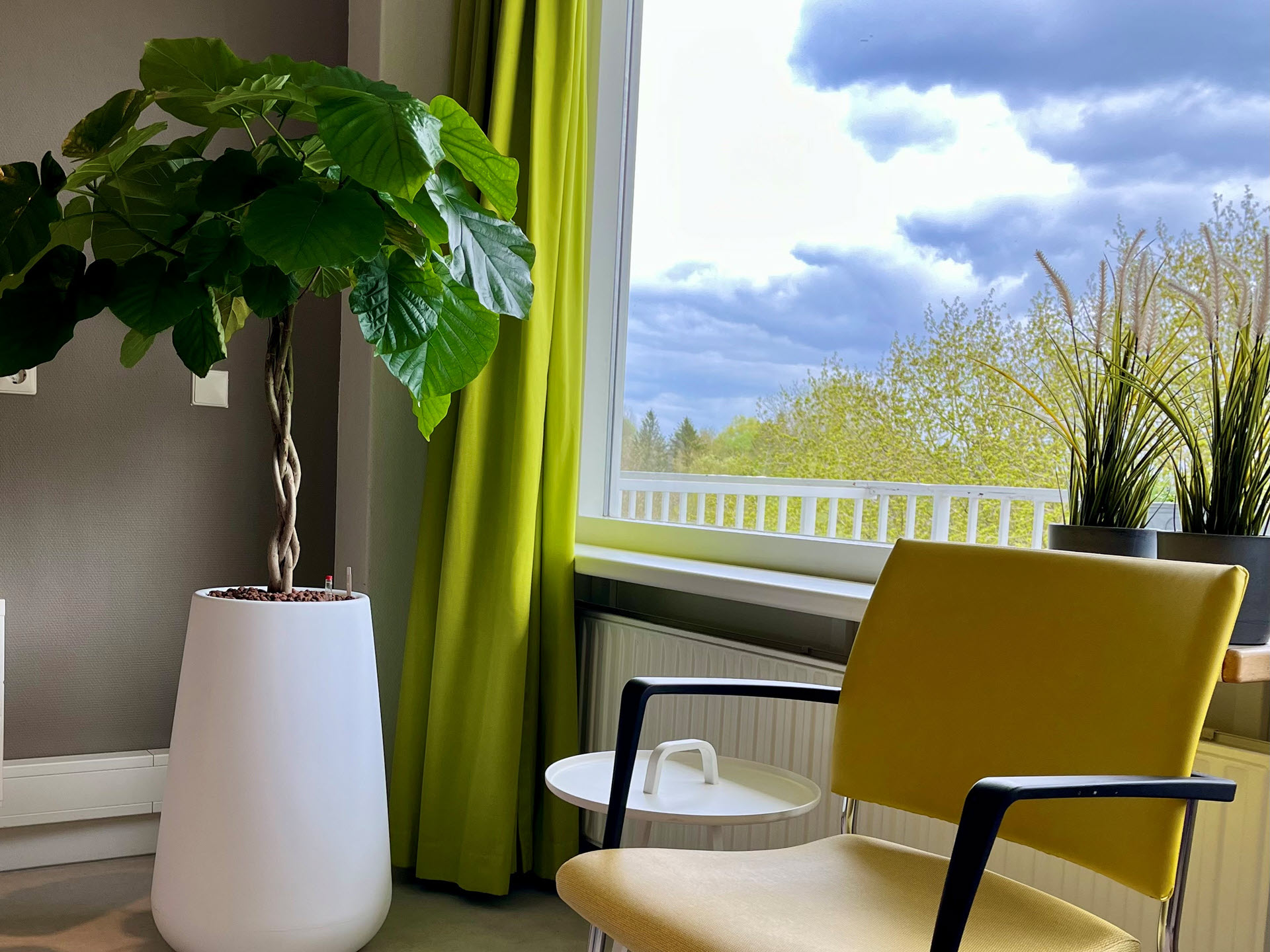 Zakelijke arrangementen, interieurinrichting met planten