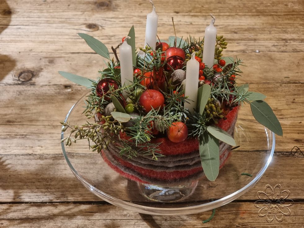 Bloemsierkunst Groeneveld kerst adventkrans