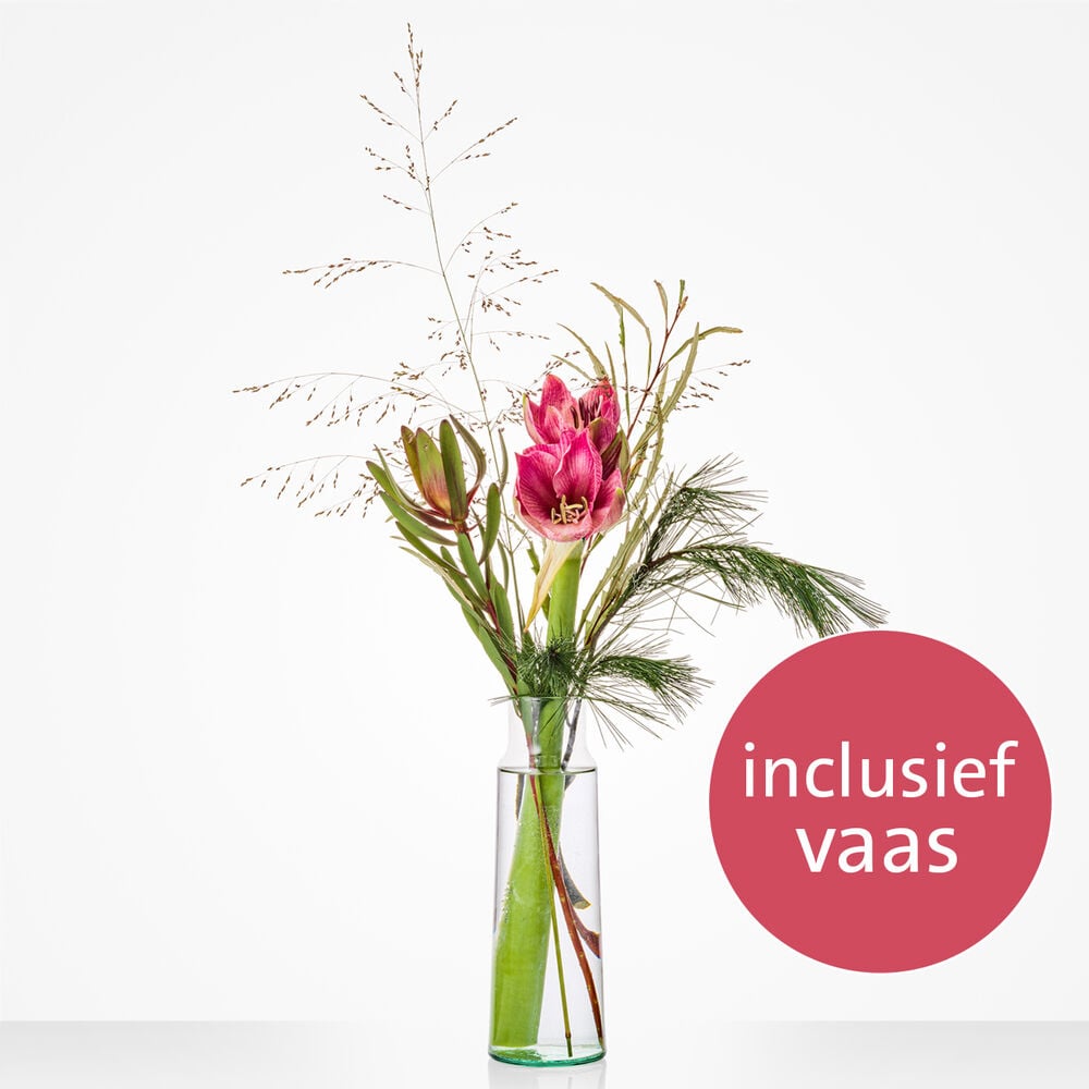 Fleurop boeket Vaasverrassing Amaryllis