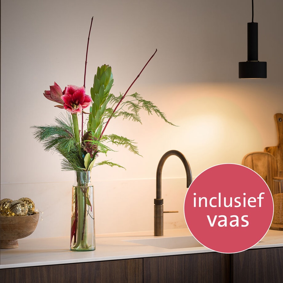 Fleurop boeket Vaasverrassing Amaryllis