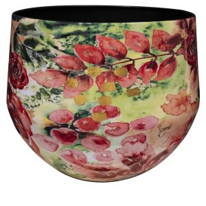 Bloempot Rose rouge Lammie Design TS Collection