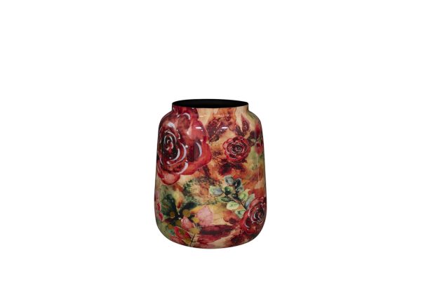 Bloempot Rose rouge Lammie Design TS Collection