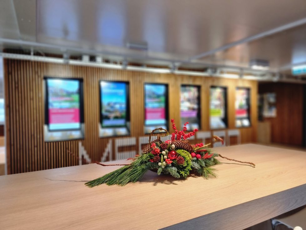 Bureau Meerstad in kerstsfeer