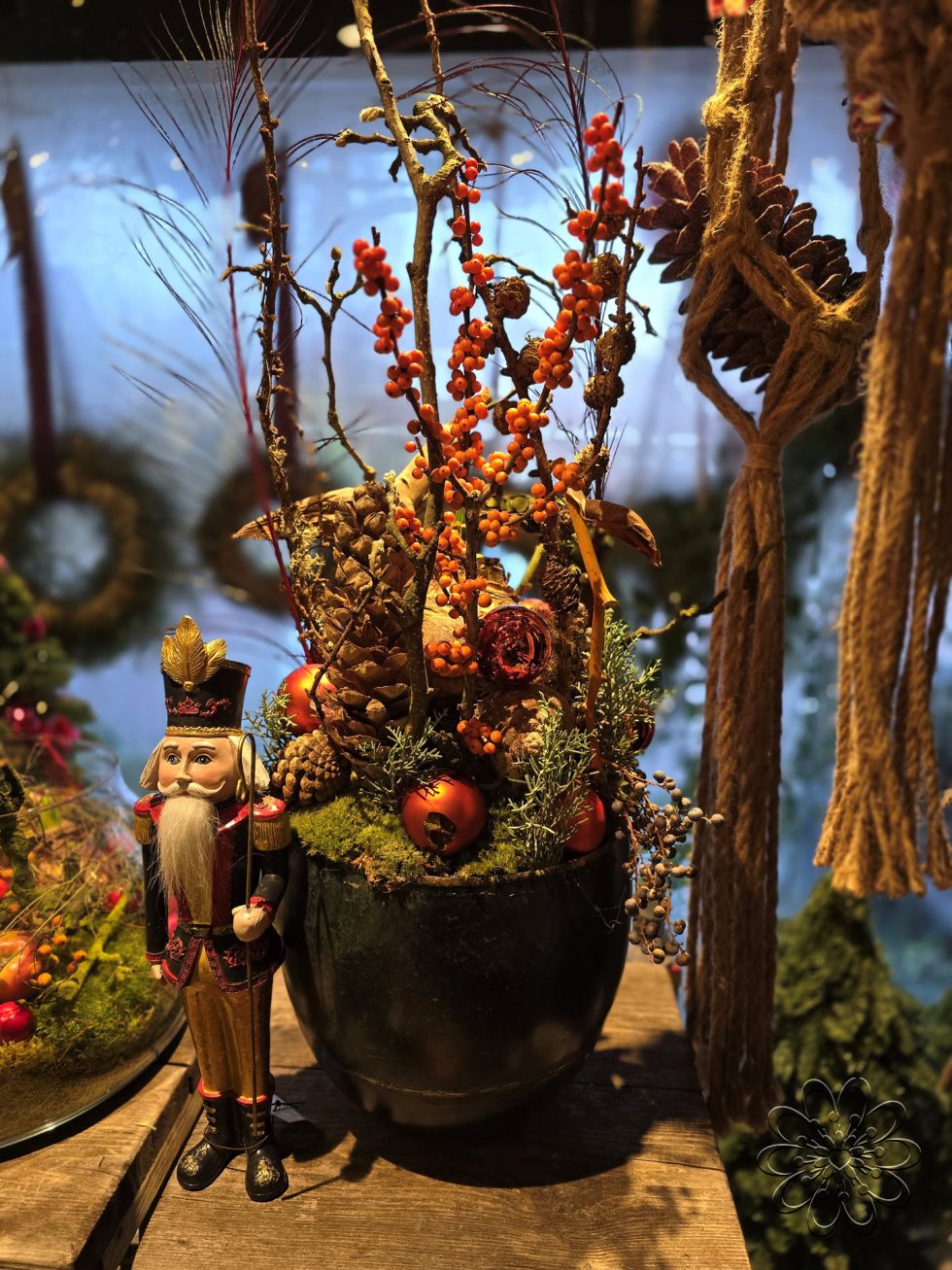 Bloemsierkunst Groeneveld - kerst - kerstkrans - kerststuk