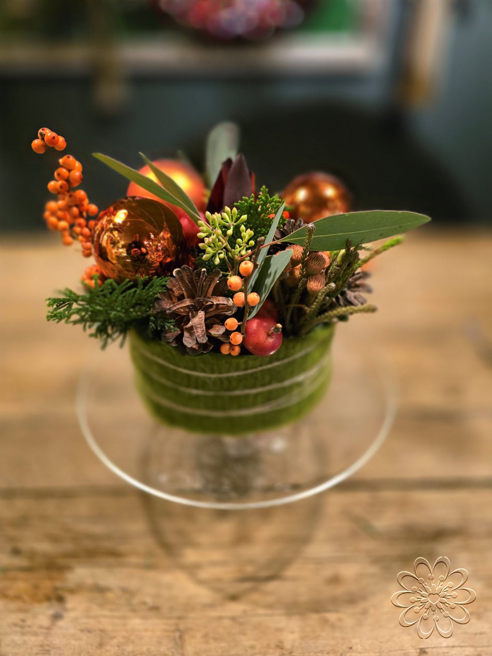 Bloemsierkunst Groeneveld - kerst - kerstkrans - kerststuk