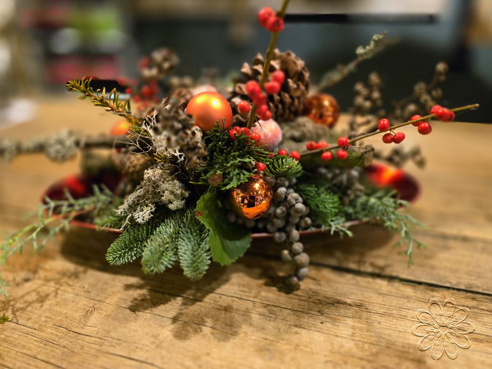 Bloemsierkunst Groeneveld - kerst - kerstkrans - kerststuk