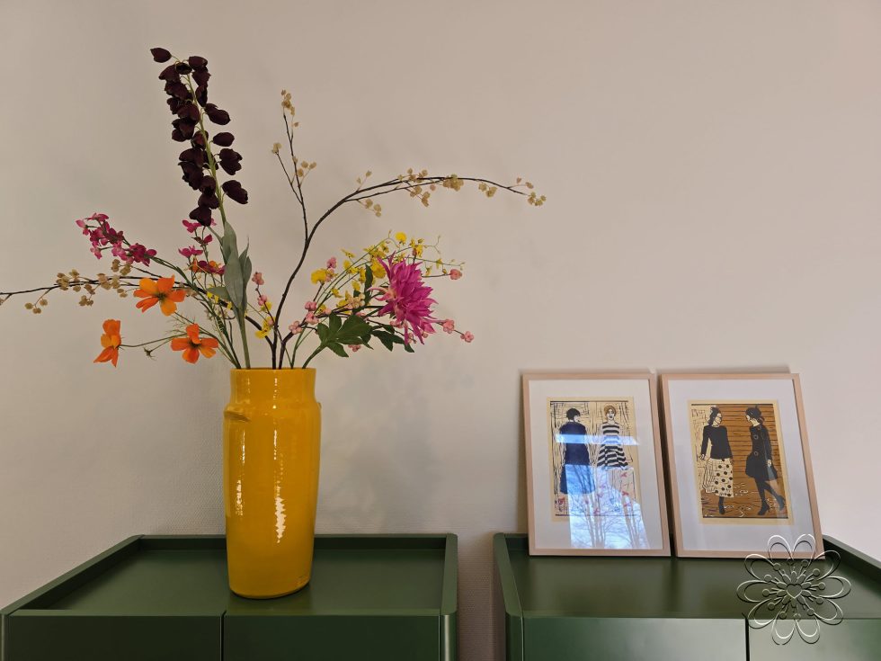 Zijden planten bij UMCG Centrum voor Revalidatie te Haren