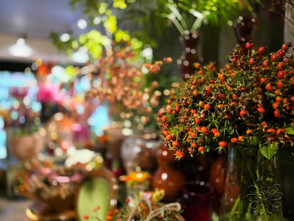 Bloemsierkunst Groeneveld zijden bloemen herfst collectie