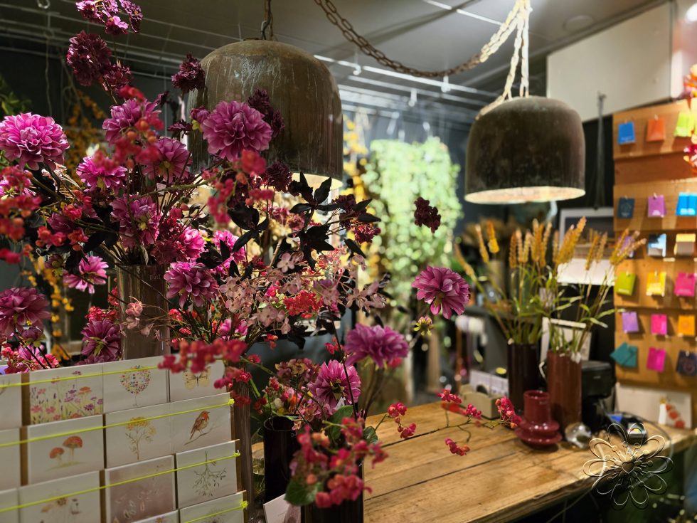 Bloemsierkunst Groeneveld zijden bloemen herfst collectie