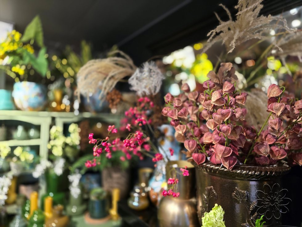 Bloemsierkunst Groeneveld zijden bloemen herfst collectie