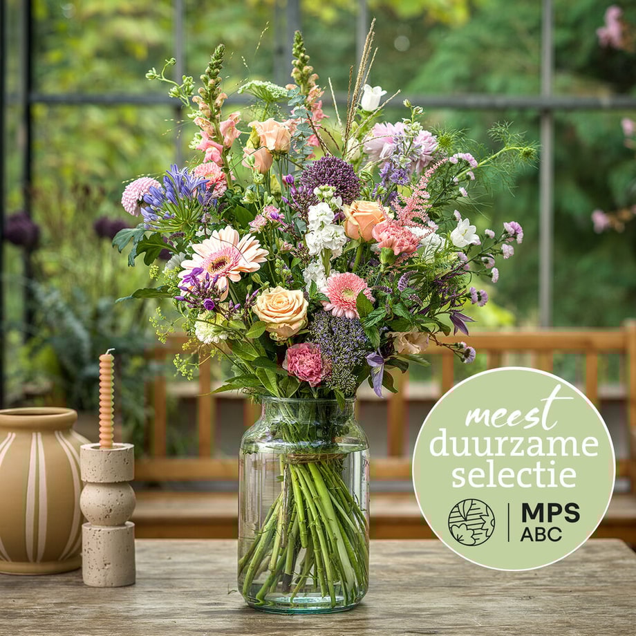 Fleurop rouwboeket bezorgen