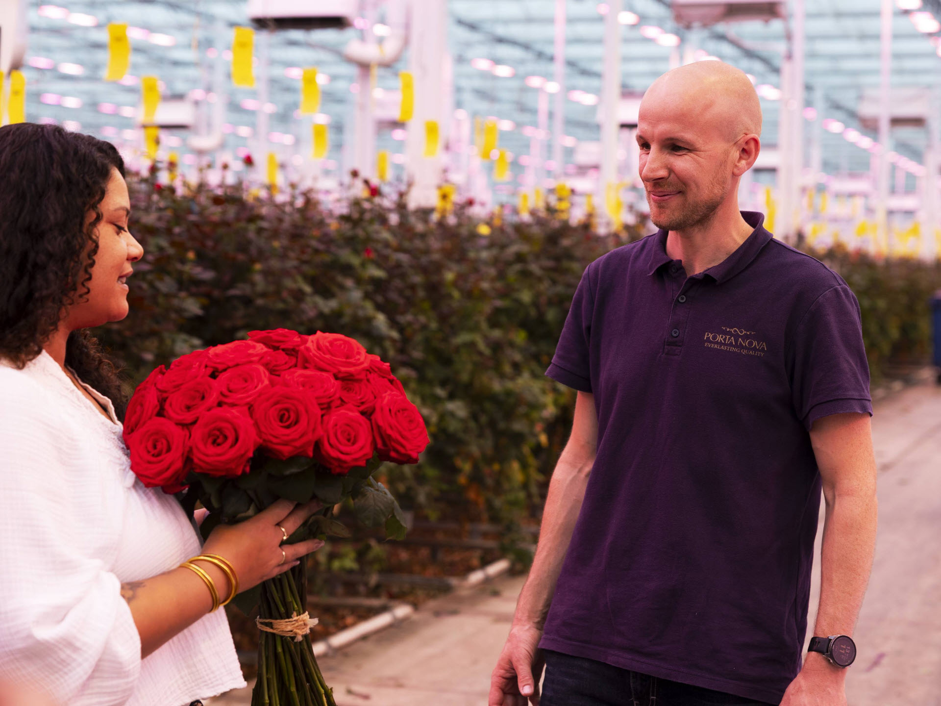 De roos, een liefdevolle verrassing