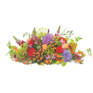 Rouwstuk Warme weelde ovaal