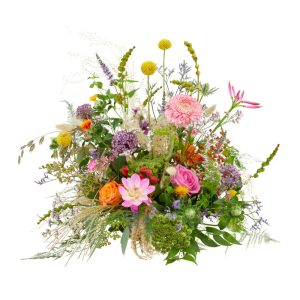 Rouwstuk Natuurlijk geplukt rond