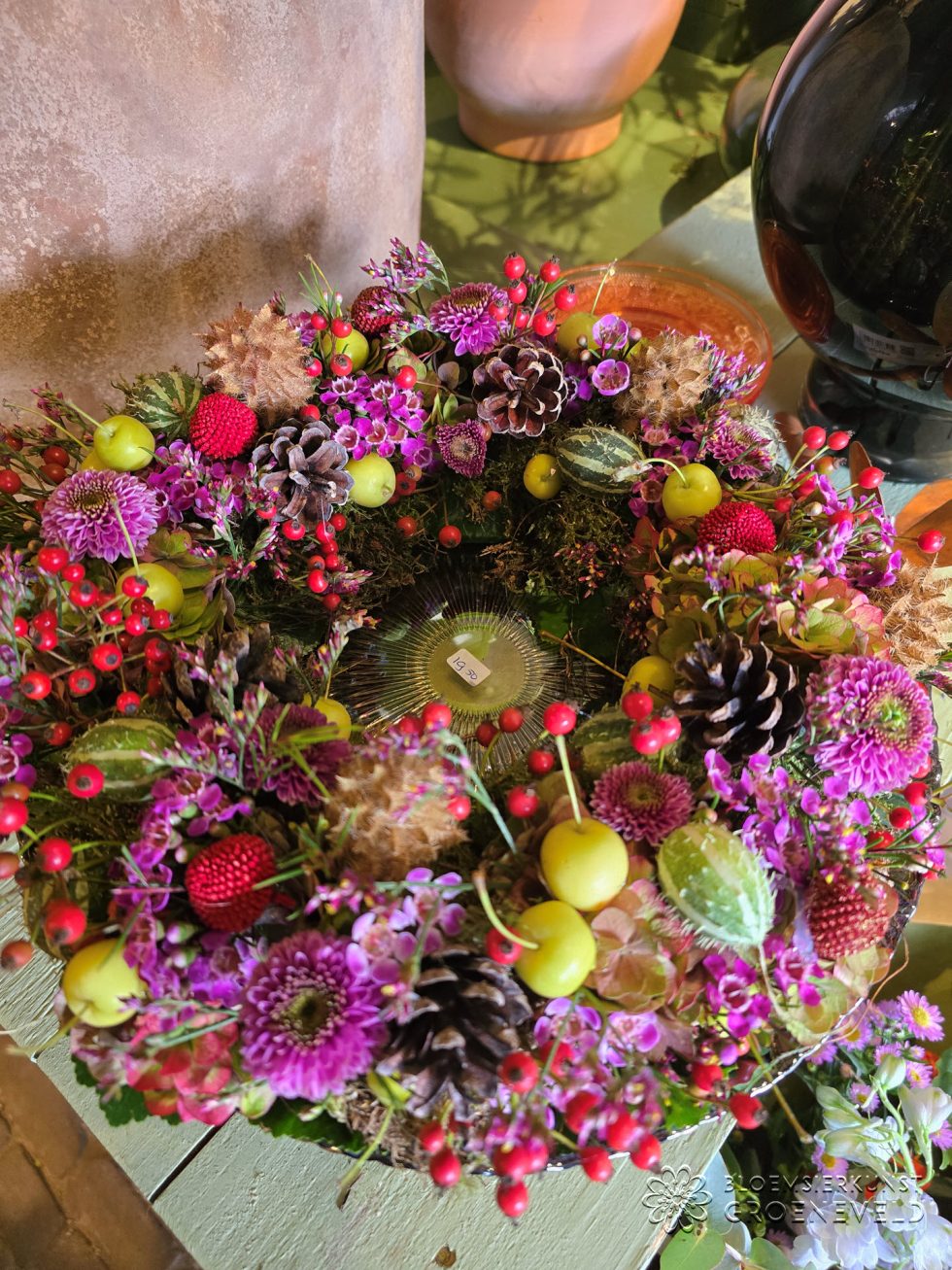 Herfst bij Bloemsierkunst Groeneveld - De bloemenwinkel van Haren - boeket bezorgen in de regio van Groningen