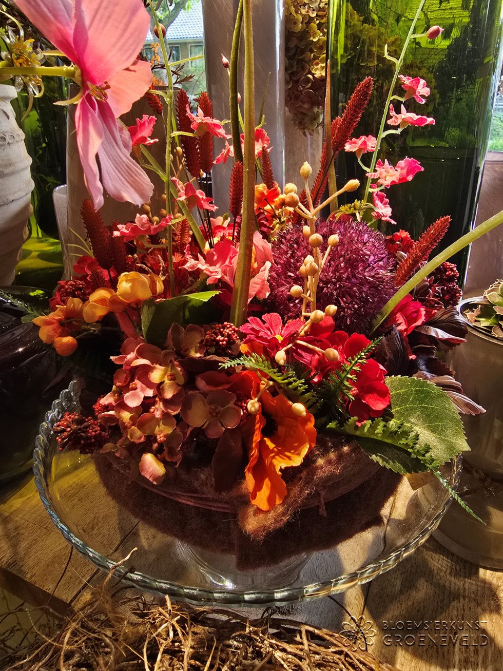 Herfst bij Bloemsierkunst Groeneveld - De bloemenwinkel van Haren - boeket bezorgen in de regio van Groningen